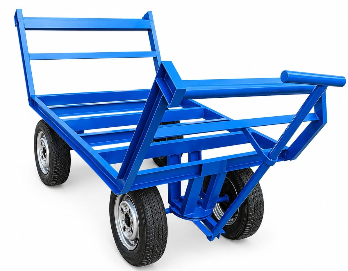 Heavy-Duty Firewood & Fuel Wood Trolleys