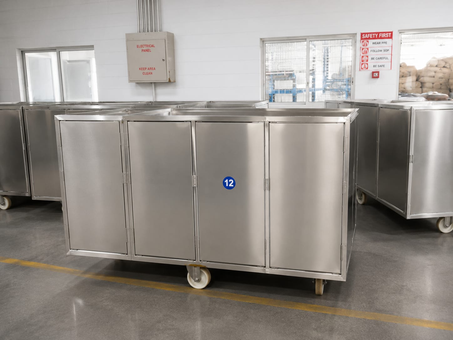 Axel Premium Industrial Stirrers and Material Handling Trolleys