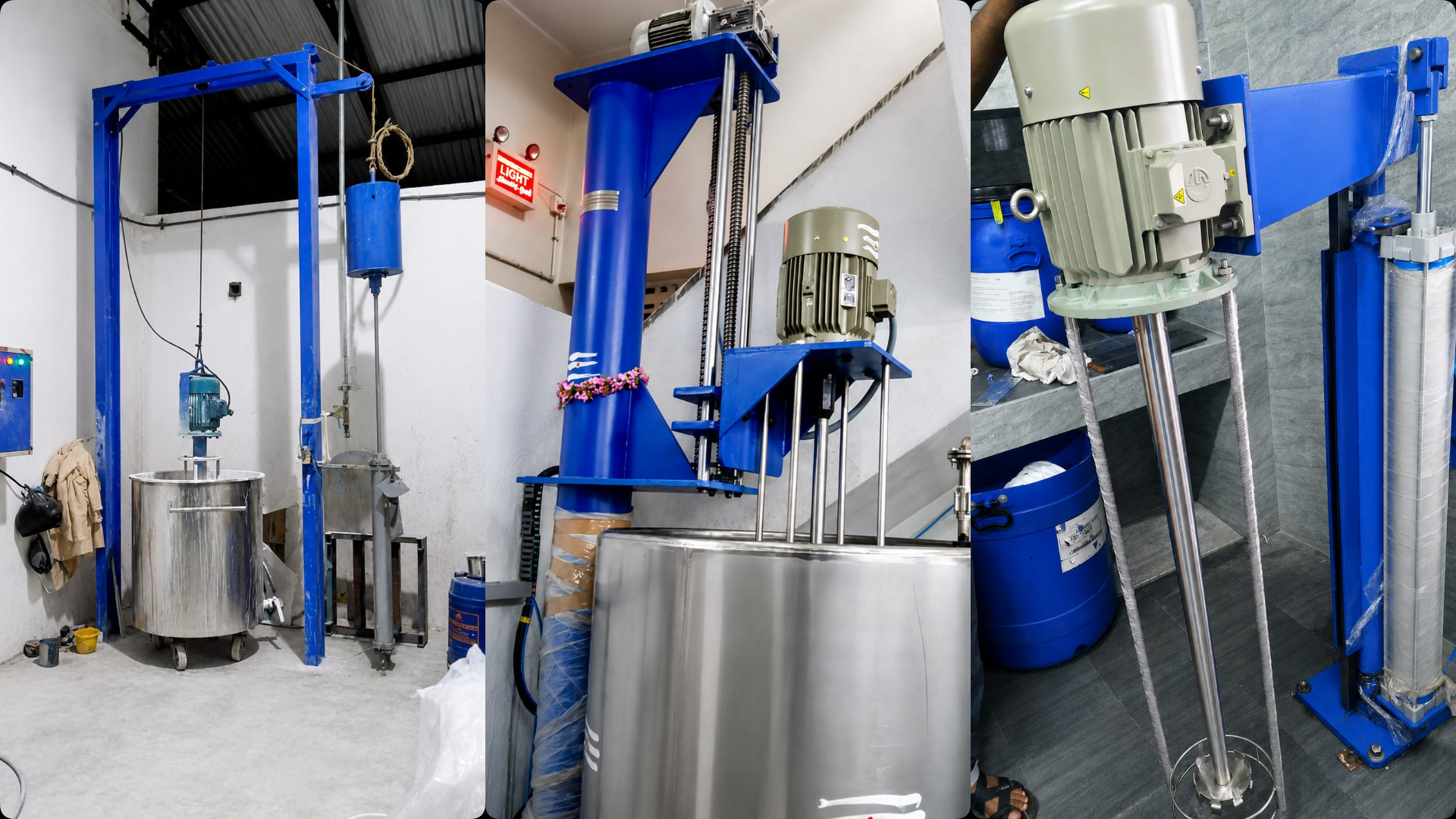 Heavy-Duty Motorized Industrial Stirrers