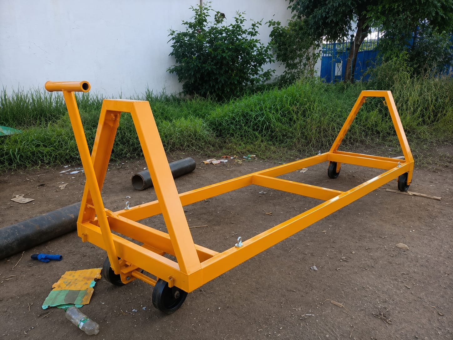 Axel Engineering Trolley Manufacturing Yard Ready for Dispatch